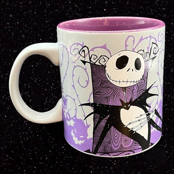 Purple Buffalo Disney Tim Burton's The Nightmare Before Christmas Mug 20 Oz - Picture 1 of 11